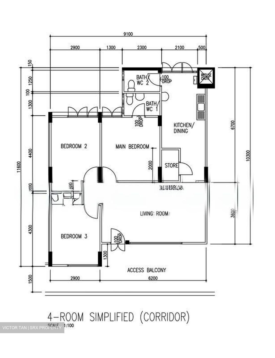 Blk 331 Serangoon Avenue 3 (Serangoon), HDB 4 Rooms #594156301